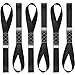 AUGO Heavy Duty Soft Loops Pack of 615 x 17 Tie Down Anchor Straps for Use wRatchet Strap Hooks 3000Lb Load Capacity 10000Lb Break Strength Great for Motorcycle Bike Roof Rack Etc - Image 2