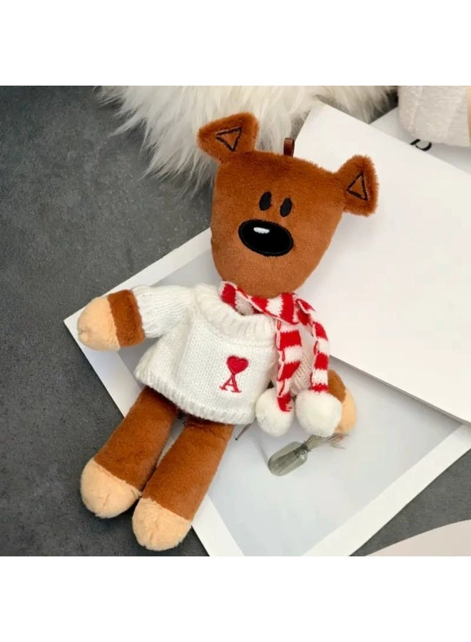 Mr Bean Teddy Bear Plush Toy, Soft Cuddly Stuffed Animal, Classic TV Show Collectible, Perfect Gift for Kids & Fans, 30cm