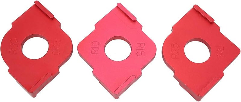 قالب جهاز التوجيه بزاوية مدورة من سبائك الألومنيوم لأعمال النجارة الدقيقة R5 R10 R15 R20 R25 R30 - Image 4