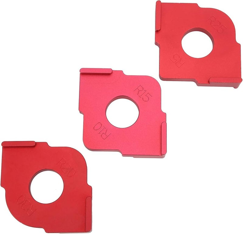 قالب جهاز التوجيه بزاوية مدورة من سبائك الألومنيوم لأعمال النجارة الدقيقة R5 R10 R15 R20 R25 R30 - Image 5