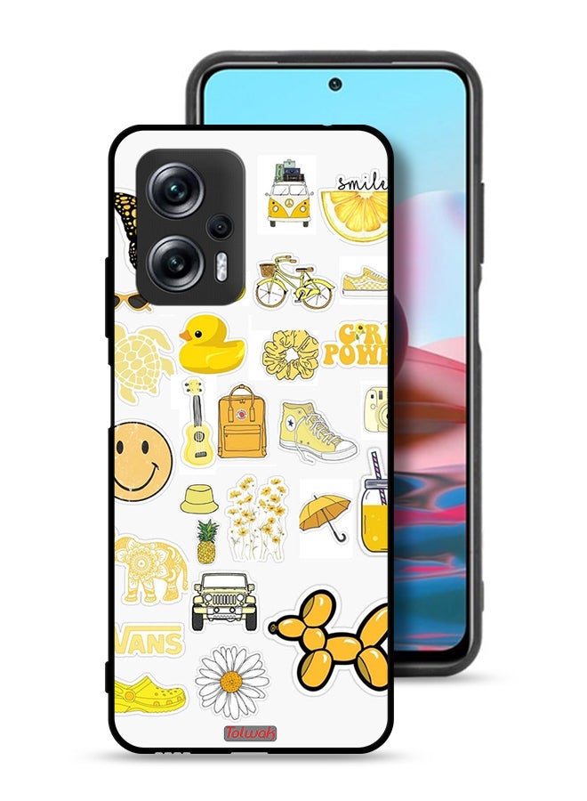 Tolwak Xiaomi Poco X4 GT Protective Case Cover Girly Tags - Image 1