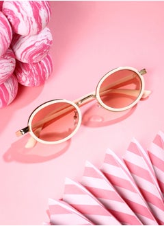 Haute Sauce Polarized Full Rim Oval Sunglasses For Women  - Image 2