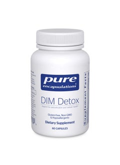 Pure Encapsulations Pure Encapsulations DIM Detox | Supplement Support for Detoxification and Cellular Health* | 60 Capsules  - Image 1
