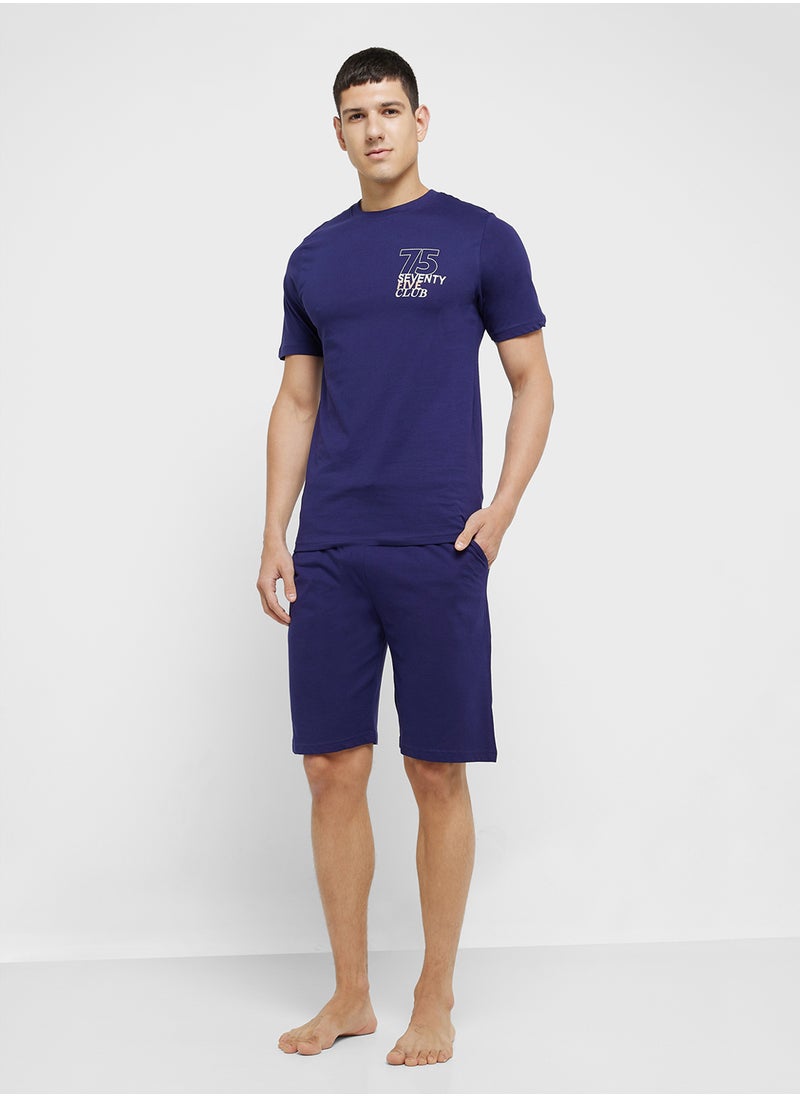 Seventy Five - Nightwear Top & Shorts Sets - Image 1