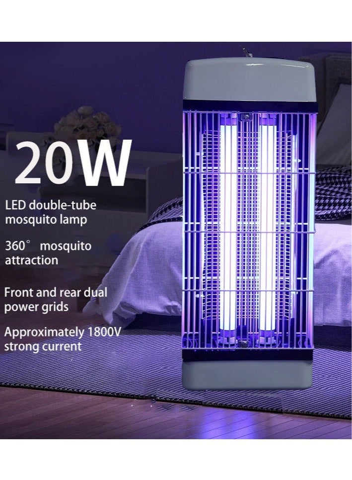 Flying Insects Killer The Best Bugg Zapper Mosquitos And Flys Trap Indoor And Outdoor Use Kills Flying Insects With 20W UV Light Electric Shock - Image 4