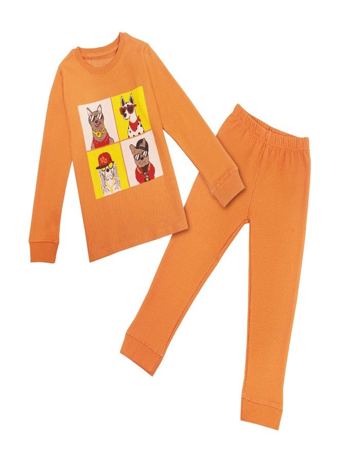 YouGotPlanB Thermal Set for Kids | Pack of 1 Top & Bottom | Cotton | Ages 3-14 Years | Soft on Skin | Comfort Fit | Warm Inner Thermal Wear for Boys & Girls - Image 3