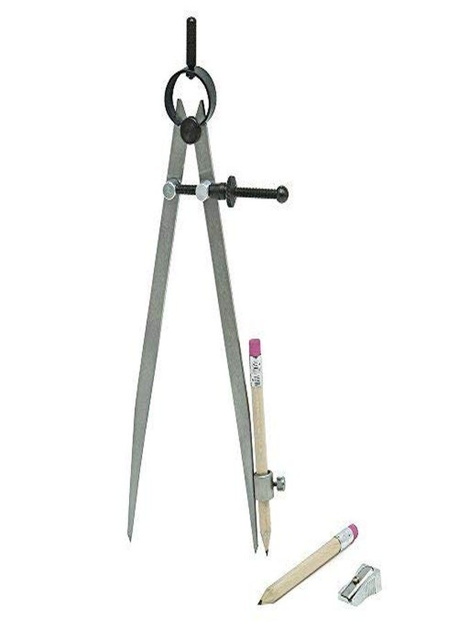 AI New 12" Precision Compass Pencil Holder/Spring Divider/Scriber - Image 4