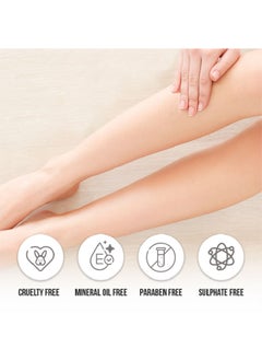 Furr Furr Natural Hair Removal Cream, Triple response formula, Honey & Jojoba & Turmeric, for all skin types, 100 gm  - Image 5