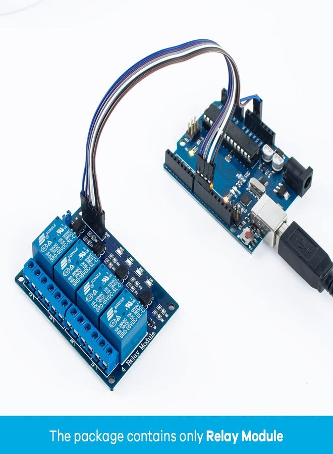 Hosyond وحدة ريلاي 4 قنوات 5 فولت من هوسيوند 4 حزمة مع لوحة ريلاي أوبتوكوبلر لأردوينو Raspberry Pi MEGA2560 - Image 2