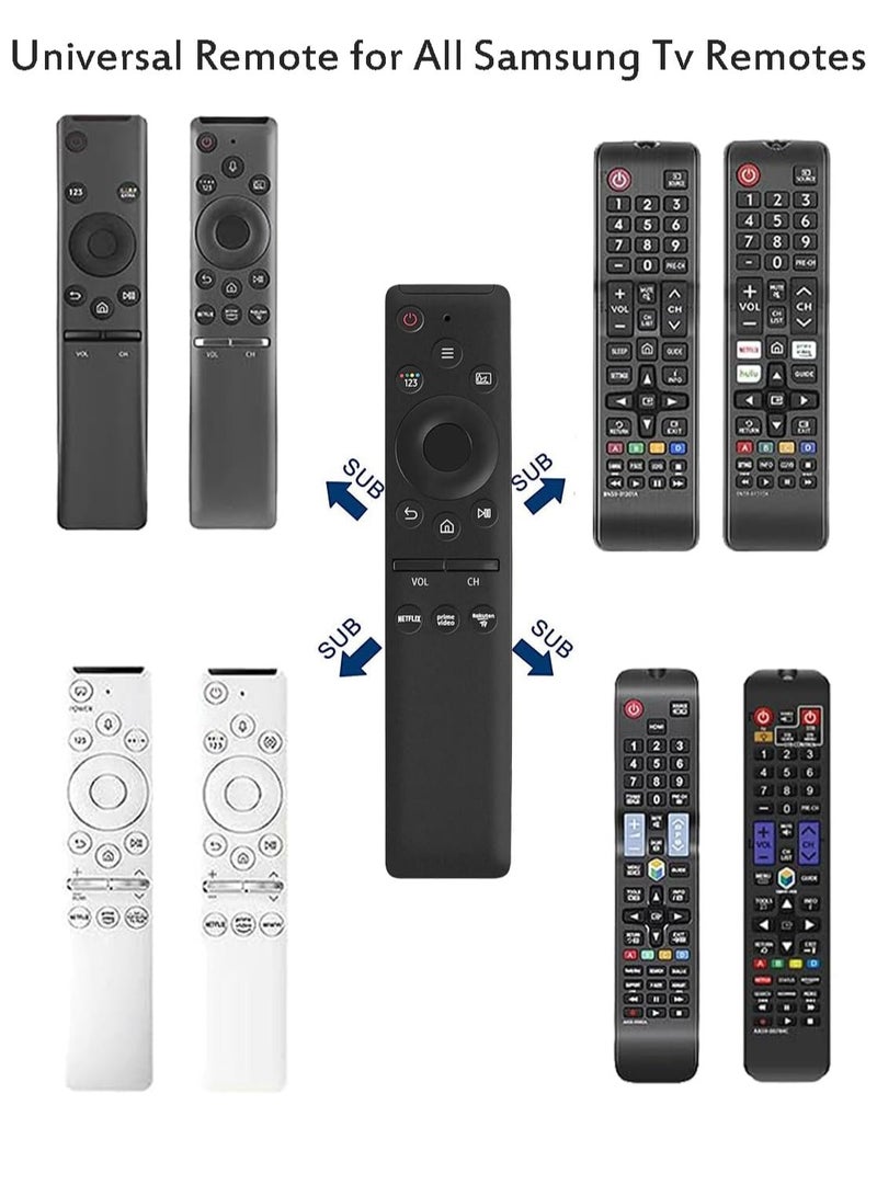 ELTRAZONE Replacement Remote Control Compatible with All Samsung Smart TVs, Universal Remote Control for All Samsung LCD LED QLED HDTV 3D 4K 8K Crystal Curved Frame UHD with battery - Image 4