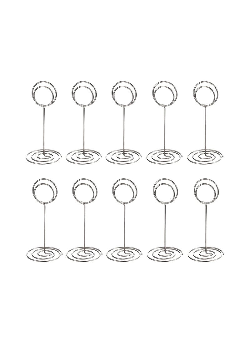 SYOSI 20 Pcs Table Number Holders Place Card Holder Photo Picture Holder for Wedding Birthday Party  - Image 2