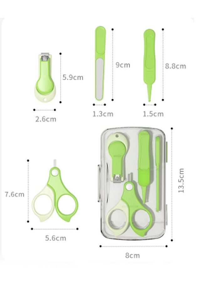 INSENSE - Nail clipper set, nail polisher, baby nail clippers, specifically designed for baby safety - Image 1