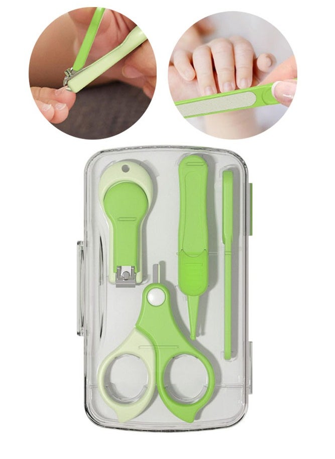 INSENSE - Nail clipper set, nail polisher, baby nail clippers, specifically designed for baby safety - Image 1