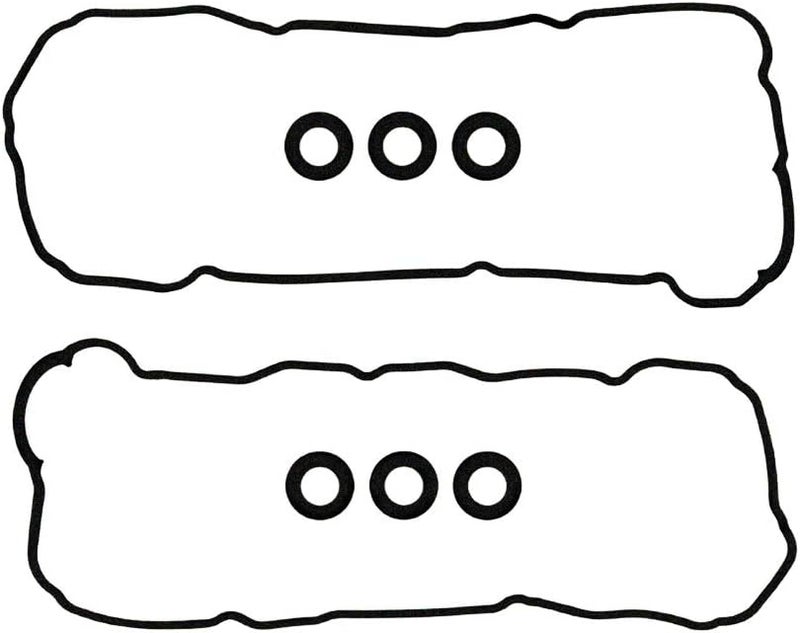 MNJWS Valve Cover Gasket Set - Compatible with 3.0L 3.3L Toyota Camry, Avalon, Sienna, Highlander, Solara, Lexus ES300, ES330, RX300, RX330, RX400h - Replace VS50588R, VS50515R, 11214-0A010, 11213-0A010 - Image 1