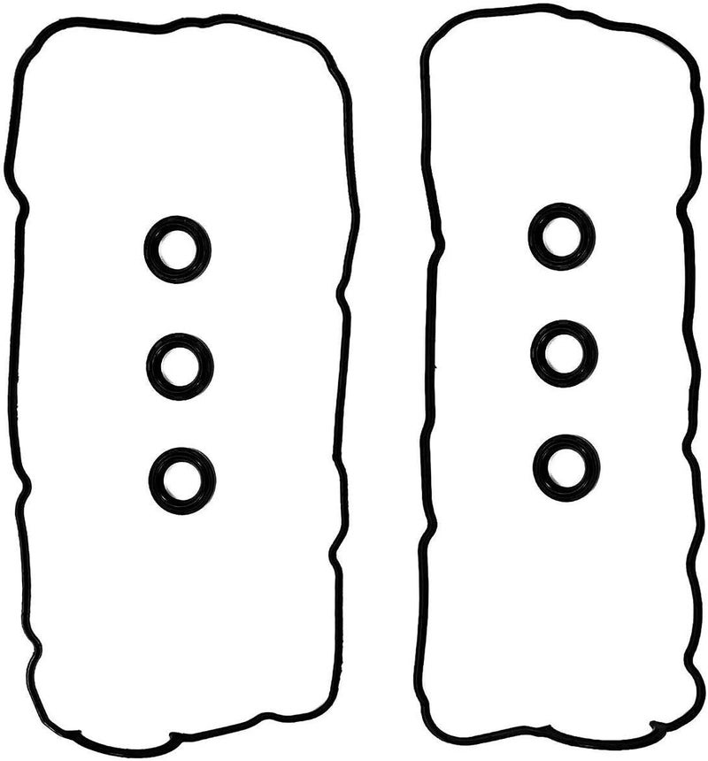 MNJWS Valve Cover Gasket Set - Compatible with 3.0L 3.3L Toyota Camry, Avalon, Sienna, Highlander, Solara, Lexus ES300, ES330, RX300, RX330, RX400h - Replace VS50588R, VS50515R, 11214-0A010, 11213-0A010 - Image 5