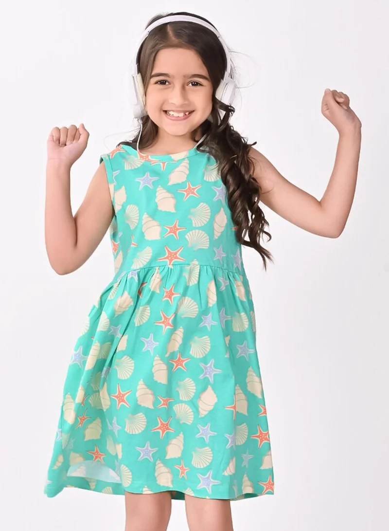 بونكيدز Seashell Print Dress