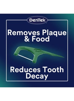 Dentek DenTek Fresh Clean Floss Picks, For Extra Tight Teeth, 75 Count, 3 Pack  - Image 5