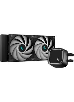 Deep cool Deepcool LE520 240 mm INTEL(1700P)-AMD Compatible Black Liquid Cooler  - Image 2