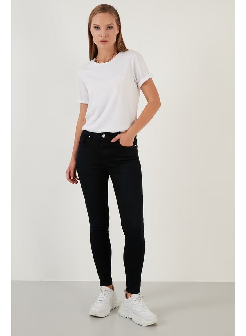 Lela Cotton High Waist Skinny Fit Skinny Jeans Women's Denim Trousers 639ISABEL - Image 4