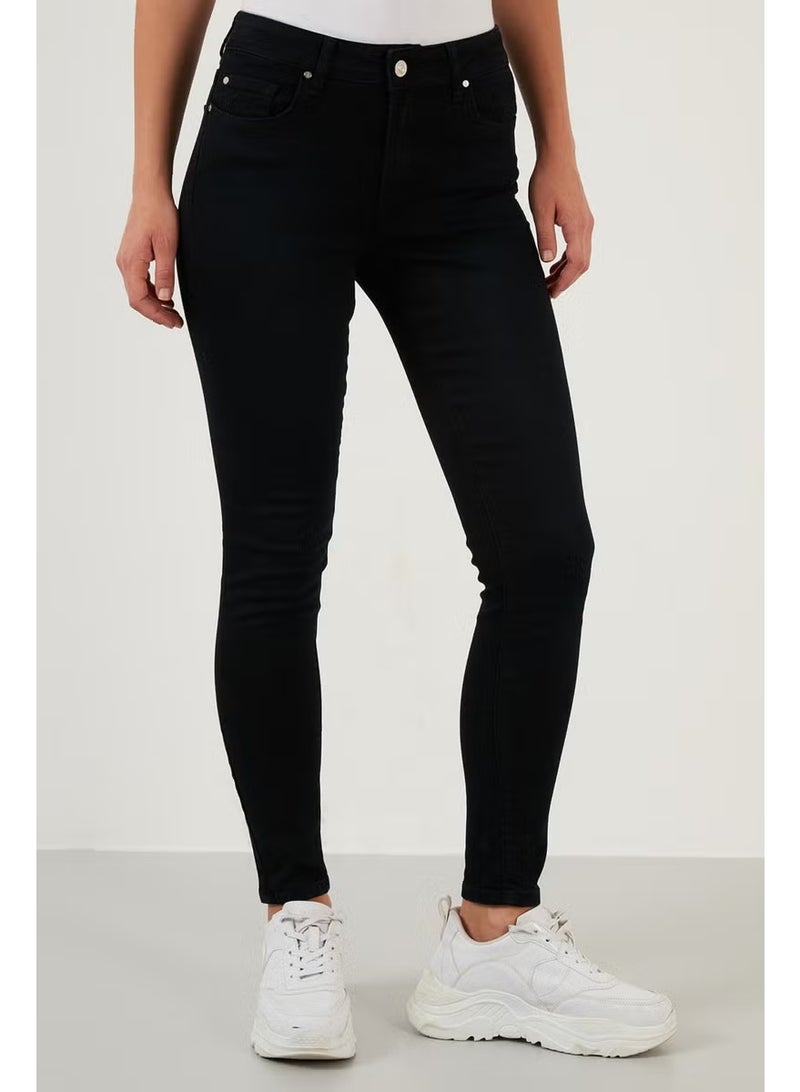 Lela Cotton High Waist Skinny Fit Skinny Jeans Women's Denim Trousers 639ISABEL - Image 2