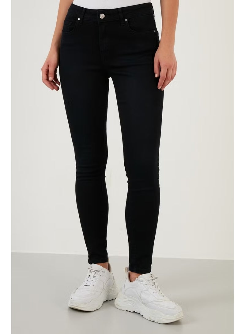 Lela Cotton High Waist Skinny Fit Skinny Jeans Women's Denim Trousers 639ISABEL - Image 3