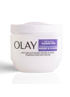 Olay Olay Deep Moisture Slugging Mask with Shea Butter, Fragrance Free, 3.4 oz  - Image 1