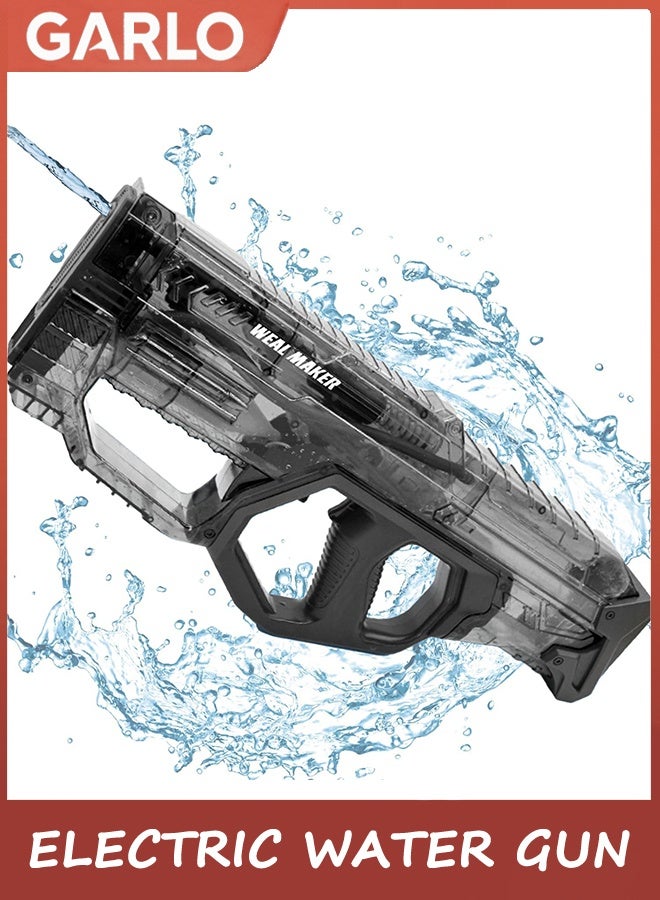 Garlo Electric Water Gun for Kid/Adult, Powerful Automatic Pulse Shooter Water Guns with 200 +, Squirt Guns Blaster for Summer Pool/Beach Toys, Continuous Water Pistol for Adults/Kids - Image 1