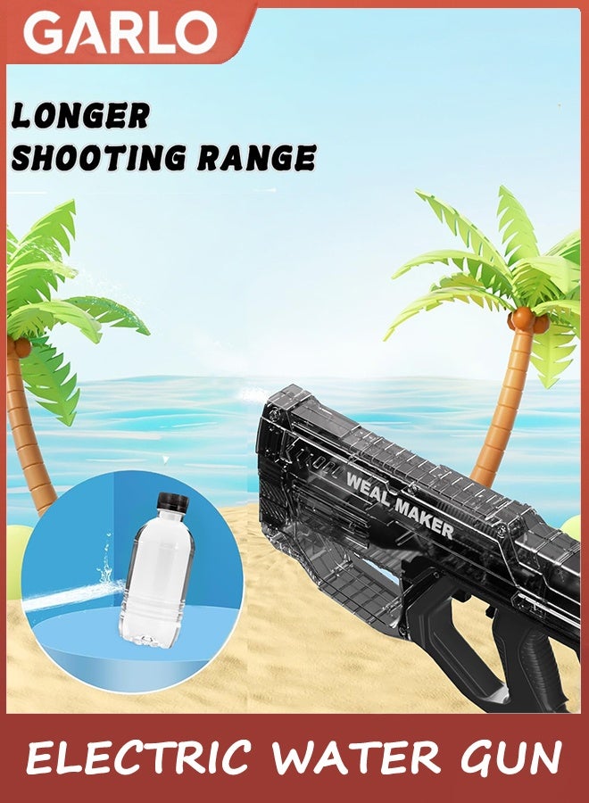 Garlo Electric Water Gun for Kid/Adult, Powerful Automatic Pulse Shooter Water Guns with 200 +, Squirt Guns Blaster for Summer Pool/Beach Toys, Continuous Water Pistol for Adults/Kids - Image 2