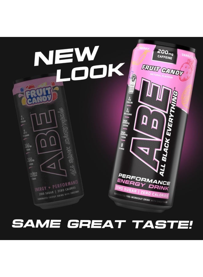 أبلايد نيوتريشن مشروب ABE Ultimate للتمرين، يزيد الأداء البدني، بنكهة حلوى الفواكه، 330 مل عبوة 12 - Image 3