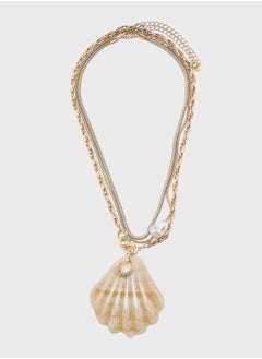 Ginger 3 Pack Shell Pendant  Necklace  - Image 1