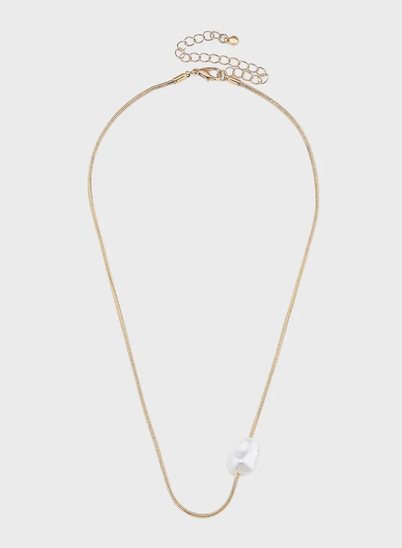 Ginger 3 Pack Shell Pendant  Necklace