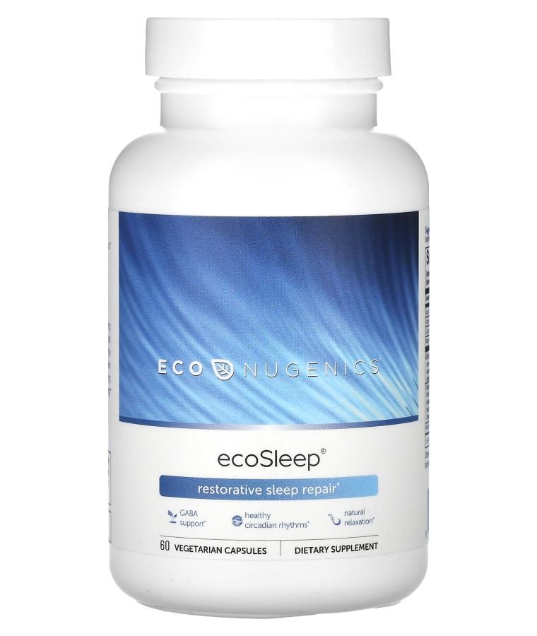 EcoNugenics ecoSleep Restorative Sleep Repair 60 Vegetarian Capsules