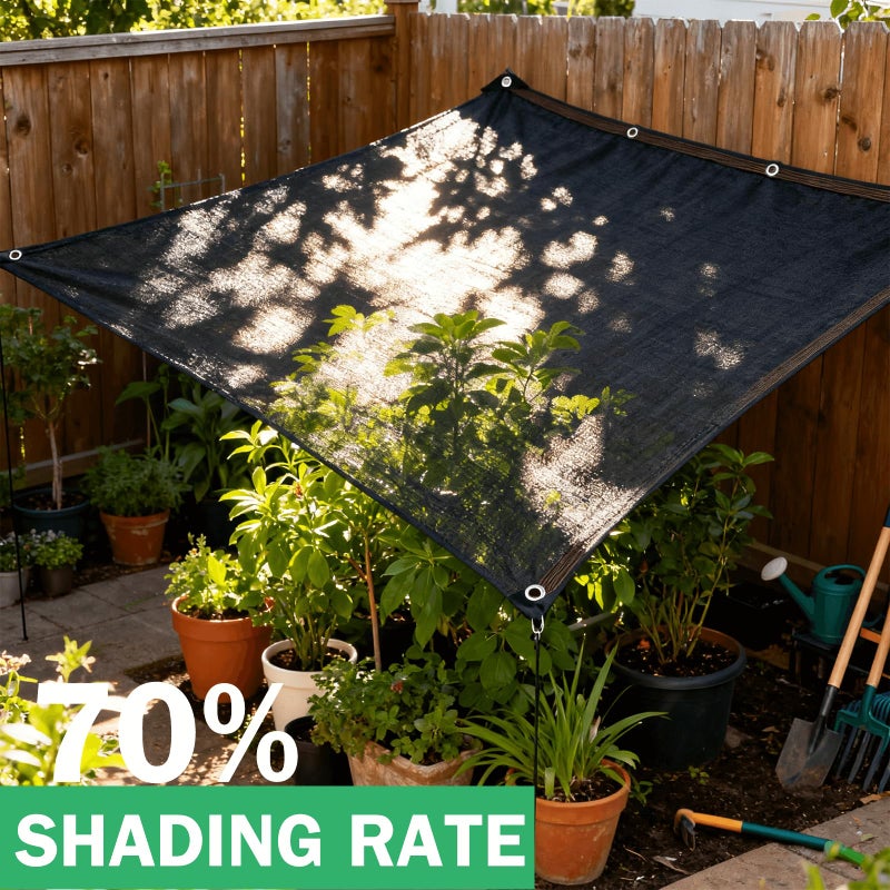 QLOFEI Shade Cloth -for Garden Plants,60-70% Sunblock Shade Neting -for Outdoor Garden Bed Neting Mesh Pergola Patio Lawn Sun Cloth - for Dog Kennel Cover Chicken Coop - Image 4