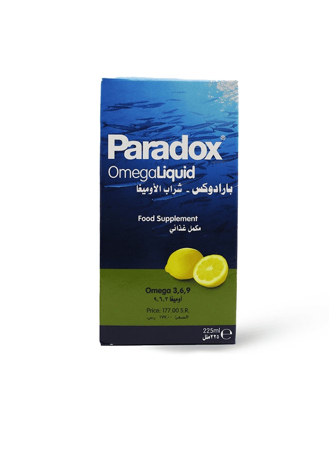 Paradox Omega 3 Supplement, For Better Health, Lemon Flavor - 255 Ml  - Image 1