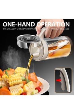 SYOSI Oil Dispenser Bottle for Kitchen, Cooking Oil Dispenser Olive Oil Dispenser Oil Container, Auto Flip Outlet Spout with Return Hole Design, BPA Free (550ml) - pzsku/ZE408DF5093DE9BC019A6Z/45/_/1723190227/aa9aecfb-4660-4aca-80d9-d26c29de22fe