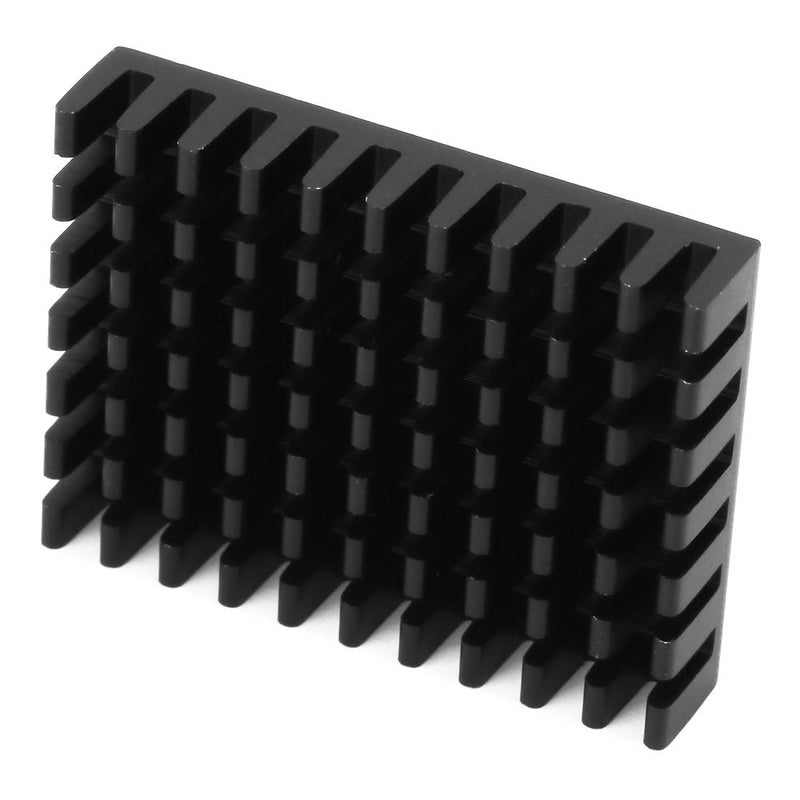 مشتت حراري من الألومنيوم مقاس 40x8x30 مم 5 قطع – 6063 - T5 مشتتات حرارية مخرطة لتبريد وحدة المعالجة المركزية واللوحات الإلكترونية – مشتت منخفض الارتفاع لتبديد حراري فعال وإطالة عمر الأجهزة الإلكترونية - Image 3
