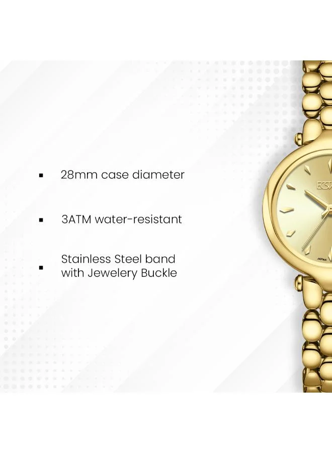 Ecstacy  Women's Stainless Steel Analog Watch E25503-GBGC - 28mm mm for Women | Best Price UAE