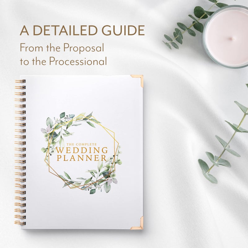 Your Perfect Day Wedding Planner for Bride - Wedding Planning Book and Organizer, Bridal Wedding Planner Book & Binder with Wedding Countdown Calendar (FLORAL) - Image 3