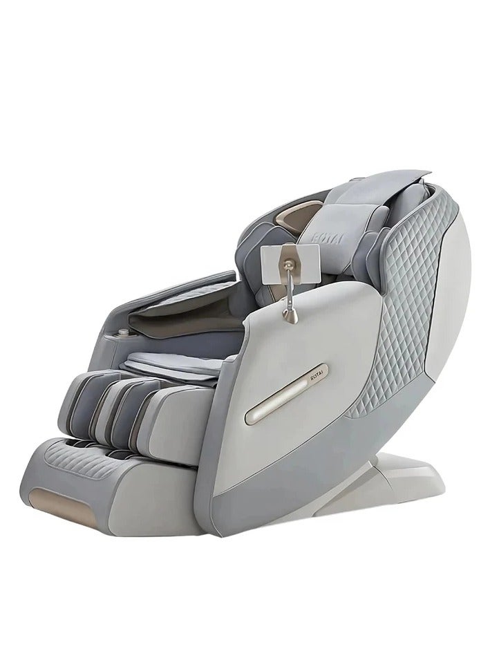 ROTAI A50 Premium 3D Massage Chair in Grey with Long-Track Massage System, Intelligent Body Scan, Dual Surround Sound, Zero Gravity & Voice Guide – 10-Year Warranty - Image 1