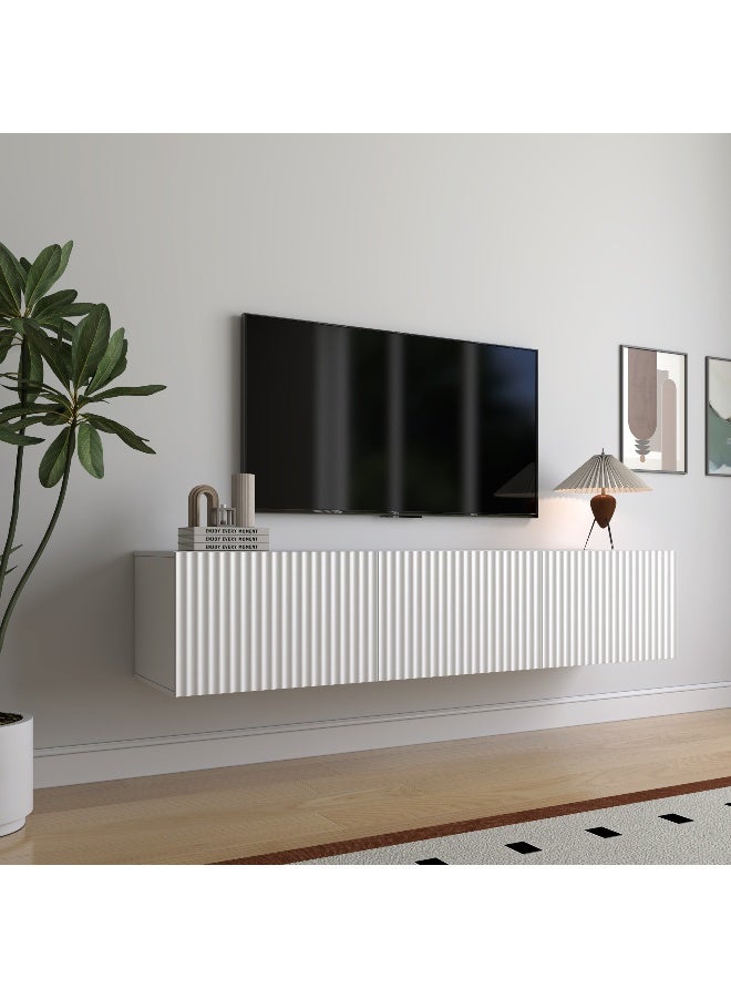 Home Box Riva Arena Wall Mounted Storage Unit - White - Image 1