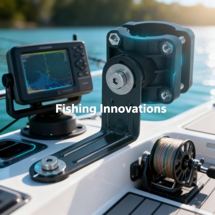 Heavy Duty Metal Bracket Holder for Overhead Sonar View Enhanced Stability - Image 3