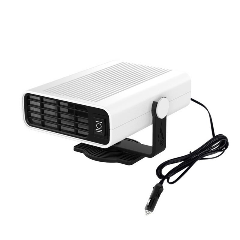 24V 120W Car Heater Portable Windshield Quick Heating & Cooling Defrost Defogger Winter Warmer 360° Rotation for Car Truck SUV - Image 1