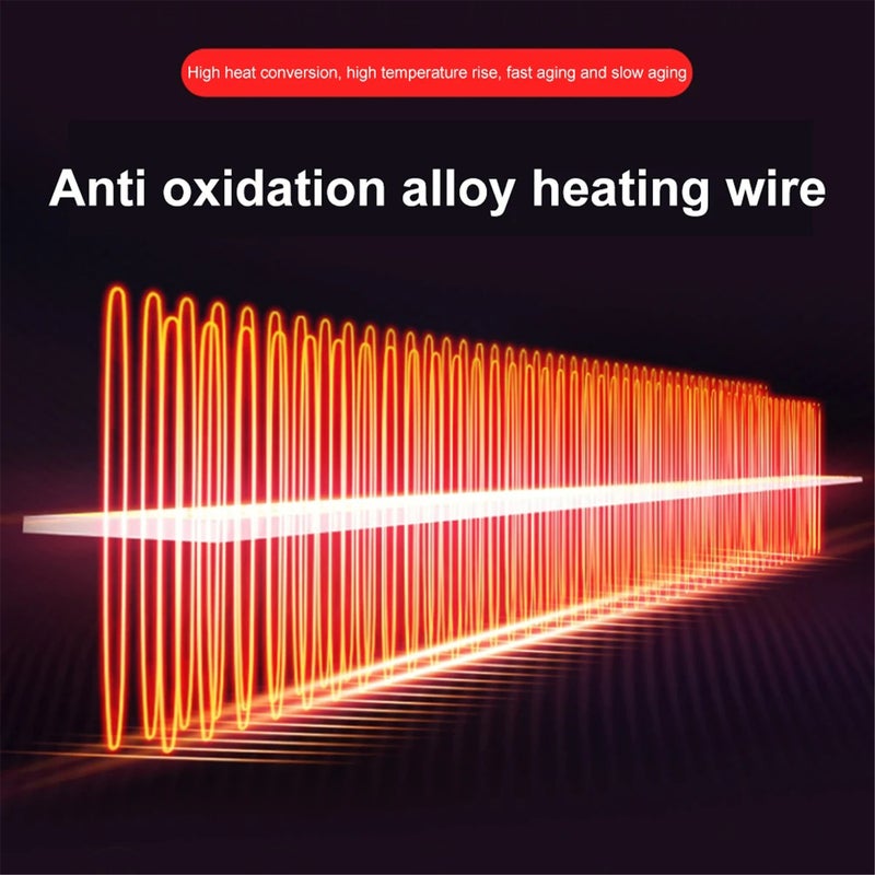 24V 120W Car Heater Portable Windshield Quick Heating & Cooling Defrost Defogger Winter Warmer 360° Rotation for Car Truck SUV - Image 5