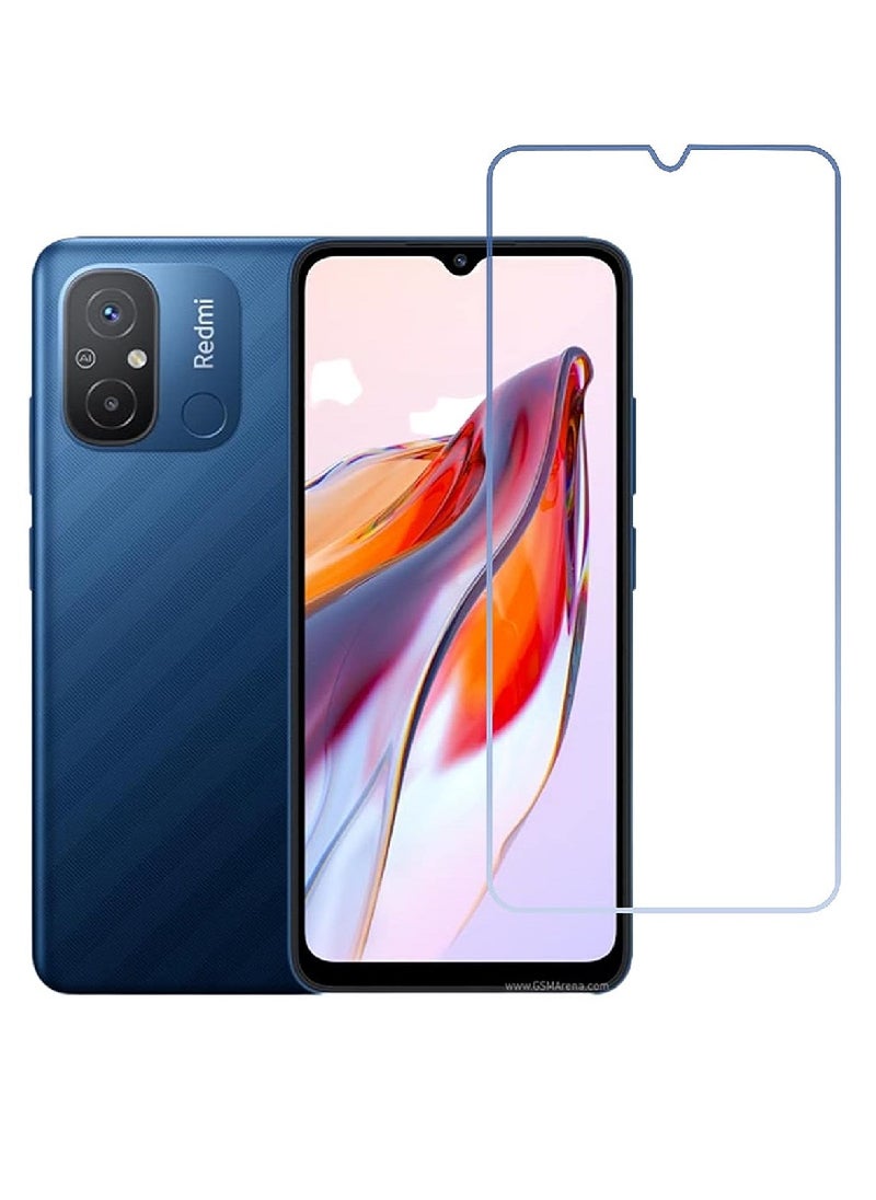 Super Tempered Glass Screen Protector Clear Designed For Xiaomi Redmi 12C Full Screen Coverage And Bubble Free - Image 1