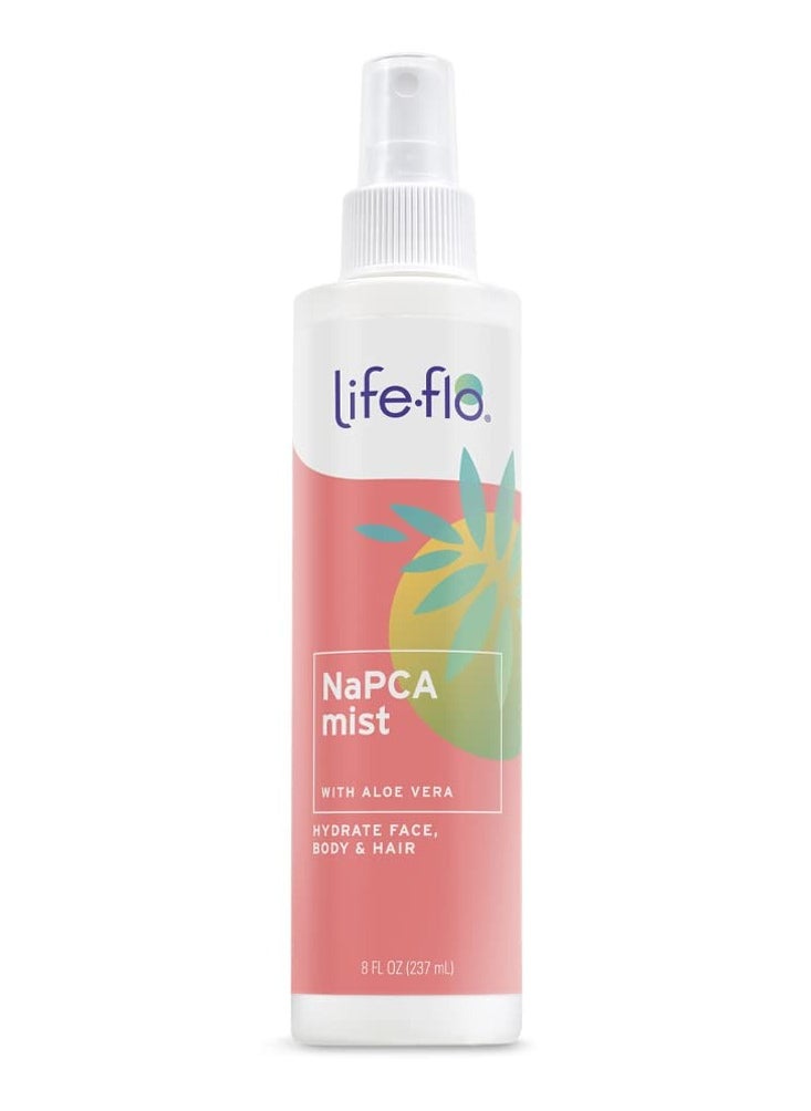 Life-flo Life-flo NaPCA Mist | Hydrating Spray for Face, Body and Hair | With Aloe and Sodium PCA for Softer, Fresher Skin | 8oz  - Image 1