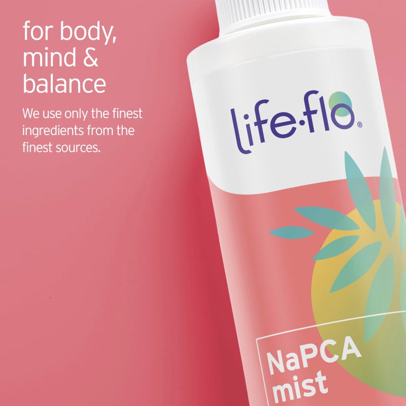 LIFE-FLO NaPCA Hydrating Mist for Skin Care and Hair Care - w/Sodium PCA, Aloe Vera Gel - Face Moisturizer, Makeup Setting Spray, Refreshing Hair and Body Mist, All Skin Types - 60-Day Guarantee, 8oz - Image 5