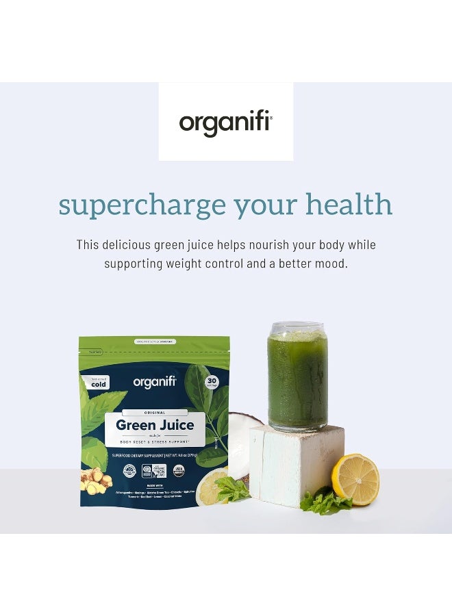 Organifi : Green Juice Organic Superfood Supplement Powder 30 Day Supply Usda Certified Organic Vegan Greens - Image 3