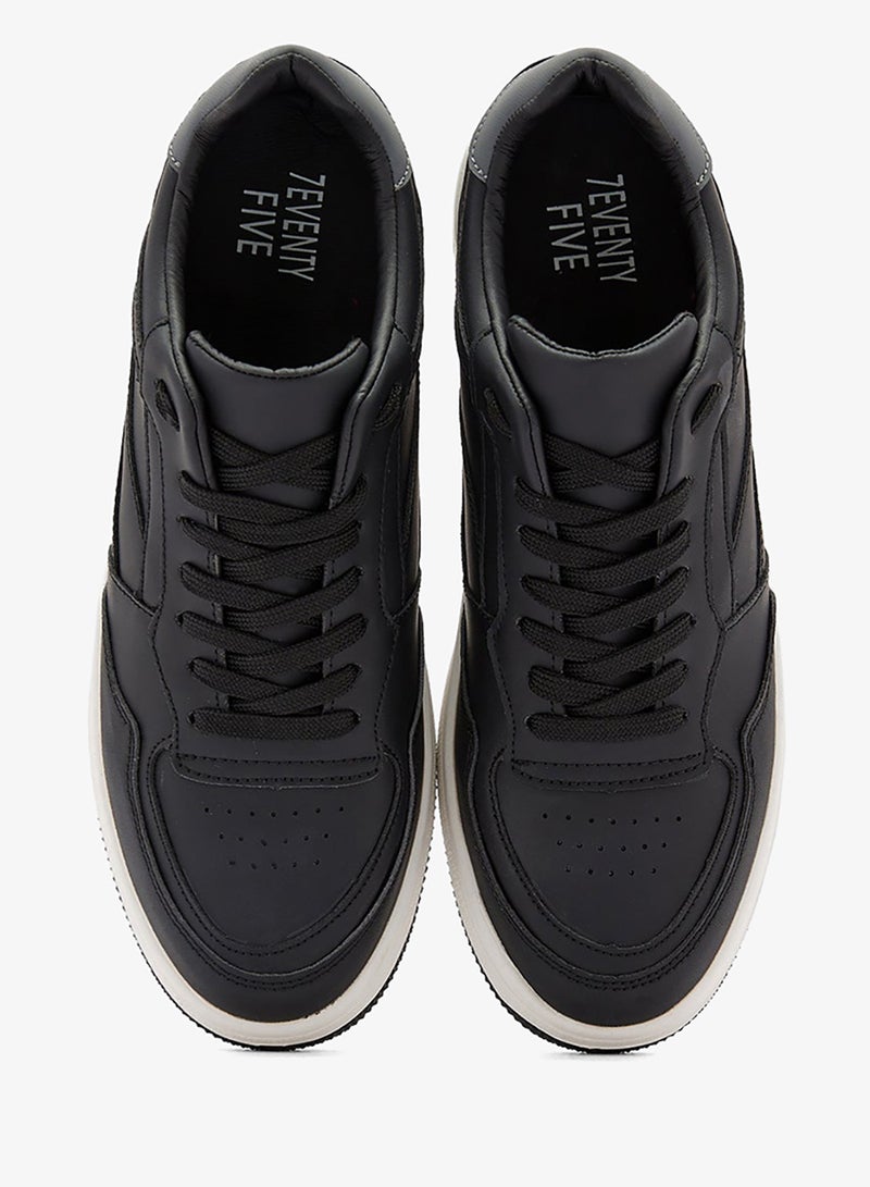 Seventy Five Perforation Detail Casual Sneakers - Image 4