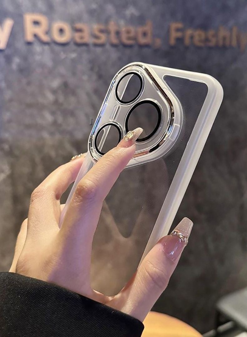 متوافق مع الغطاء الخلفي لهاتف Huawei Pura 80 Ultra، مادة TPU ناعمة، شفاف، مع فيلم حماية العدسة المدمج، حافظة P80 - Image 4