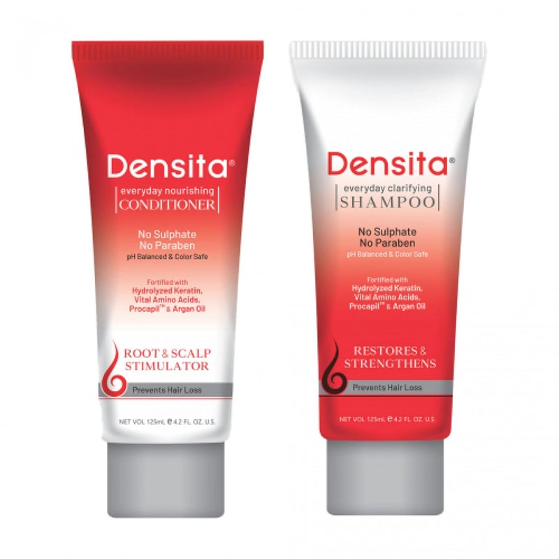 REGALIZ Densita Everyday Clarifying Shampoo Nourishing Conditioner Kit 125ml Each - Image 3